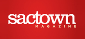 a red and white sign